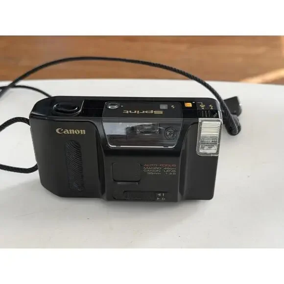 Canon Sprint 35mm 1:3.5 35mm Film Camera Flash Auto Focus