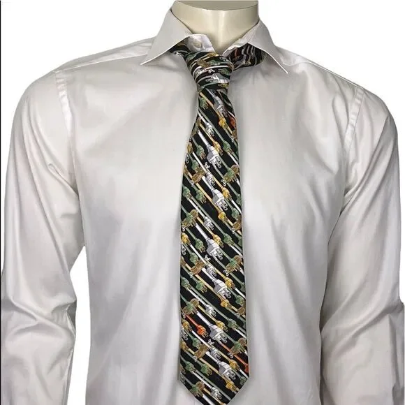 Super Fun Nicole Miller Silk Necktie