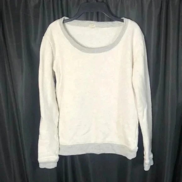 J.‎ Crew. Scoop Neck Sweatshirt