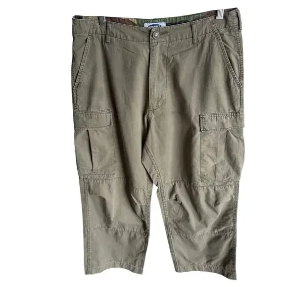 Old navy Women's High Rise olive Green Carpenter Cargo Pants