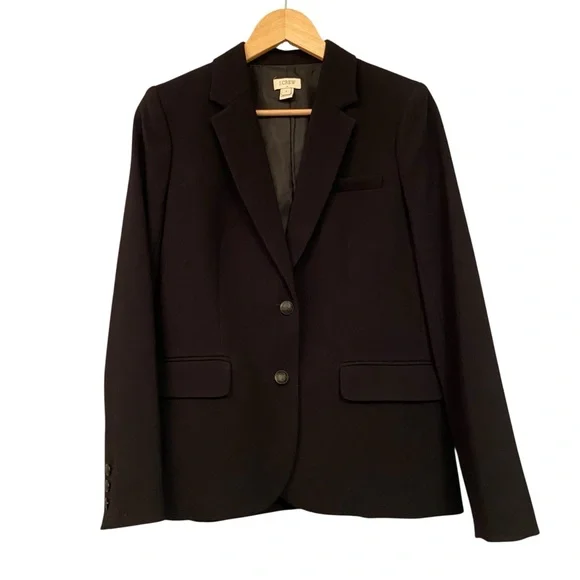 J. Crew Classic Black Blazer