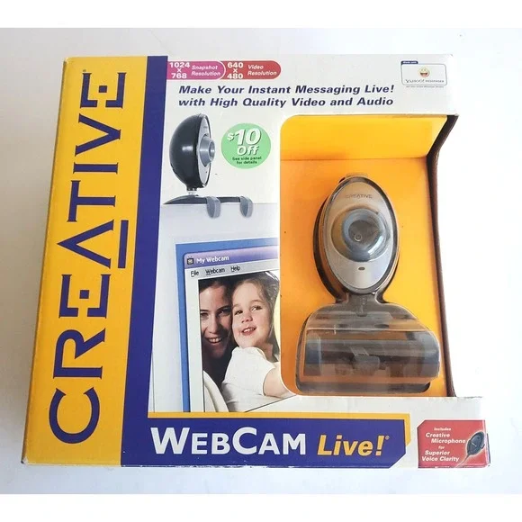 New Creative Webcam NX PRO Web Cam NOS