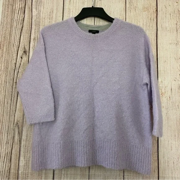 J.crew Fuzzy Crewneck Alpaca blend Sweaters size Small