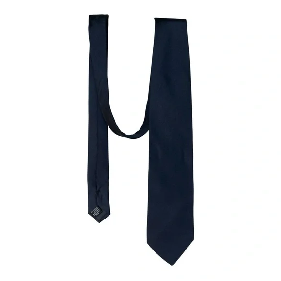 Emporio Armani Classic Navy Blue Neck Tie 100% Silk