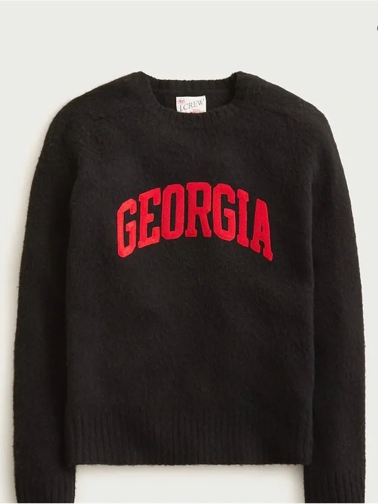 J CREW S '47 X J.Crew brushed wool Georgia sweater $248 CP419