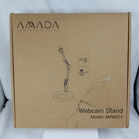 NEW Amada Webcam Stand for Live‎ Streaming Camera Mount Model AMWS10 - NIB
