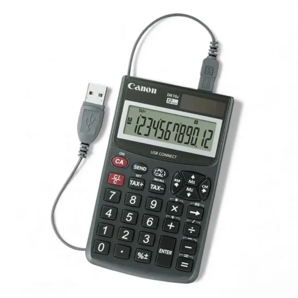 Canon DK10i USB Calculator 10 Digit Keypad Numeric Data‎ Entry NIB