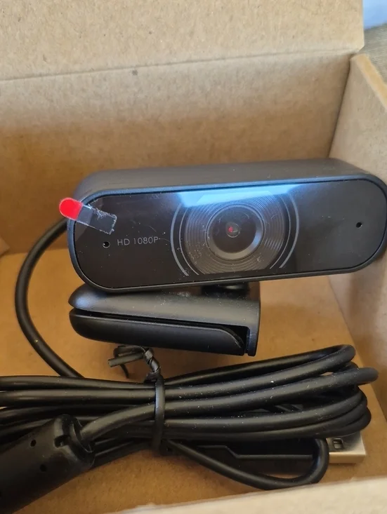 Raleno 1080P Webcam Dual Built In Microphone Full HD Video Camera C30