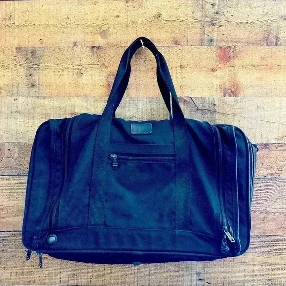 Tumi Vintage Expandable Boston Ballistic Large Duffle Carry On Bag