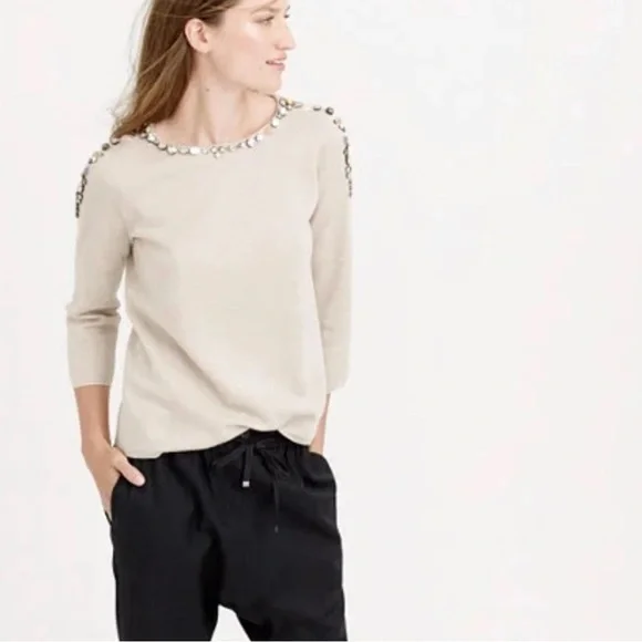 J. Crew‎ - Merino Wool Blend Sweater