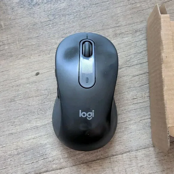 ​Logitech Signature M650 L For Business Wireless Mouse Graphite Large Hand M650L