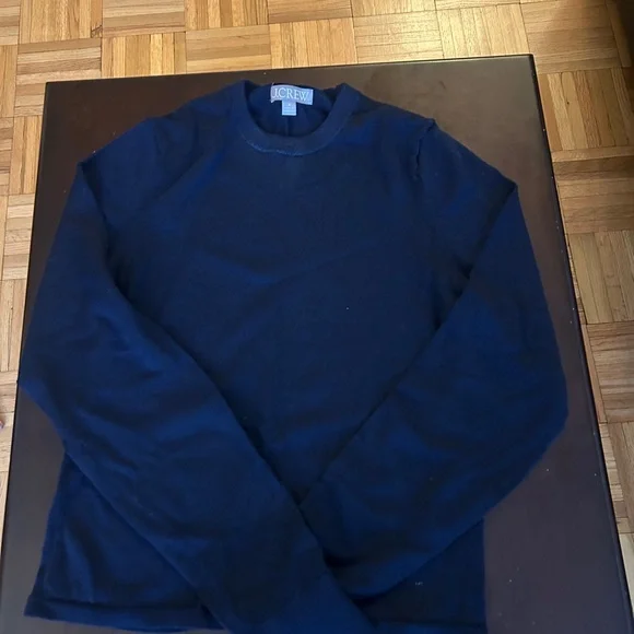 J. Crew Navy Crewneck Sweater