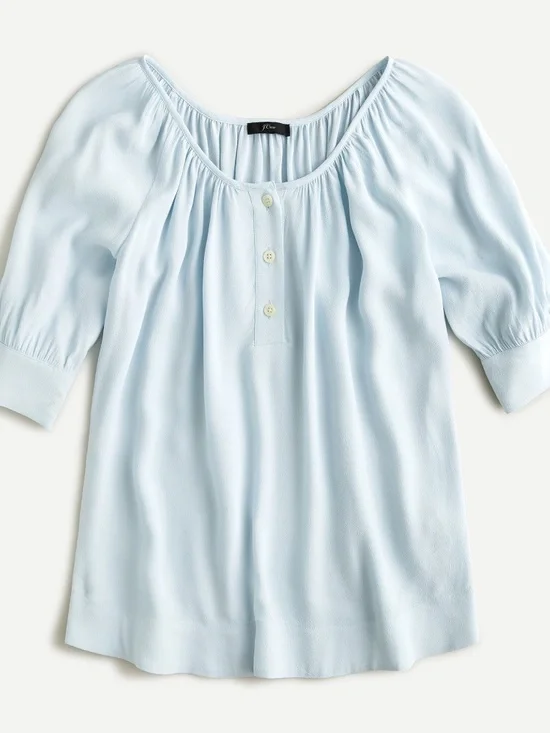 J.Crew XXL Drapey Scoopneck Top