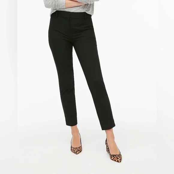 NWT / jcrew factory Slim Cropped Ruby Pant In Stretch Twill / B003