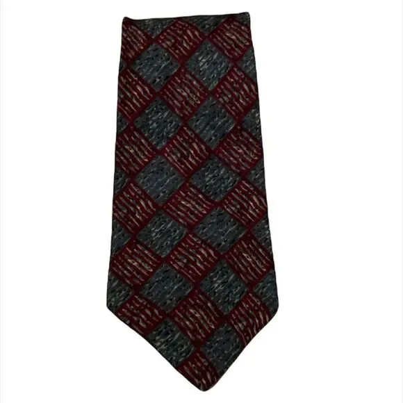 Christian Dior Mens Geometric Tie