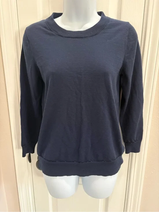 J. Crew Navy Pullover Sweatshirt