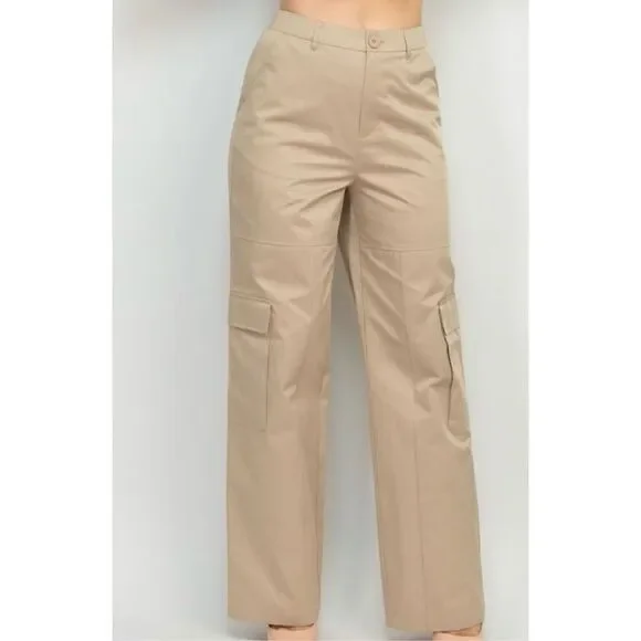 Khaki Cargo Pants