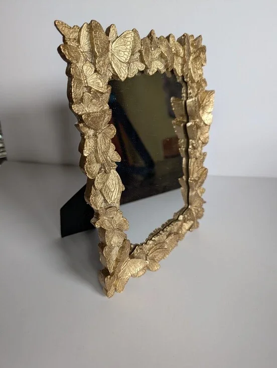 Decorative Gold Butterfly Frame Mirror Mirror Is 4x6