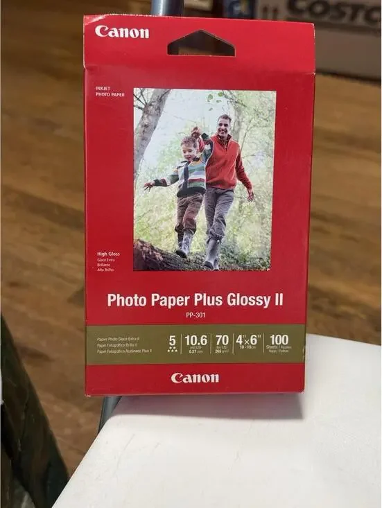 NEW! Canon PP-301 5* Photo Paper Plus HIGH Glossy II - 4