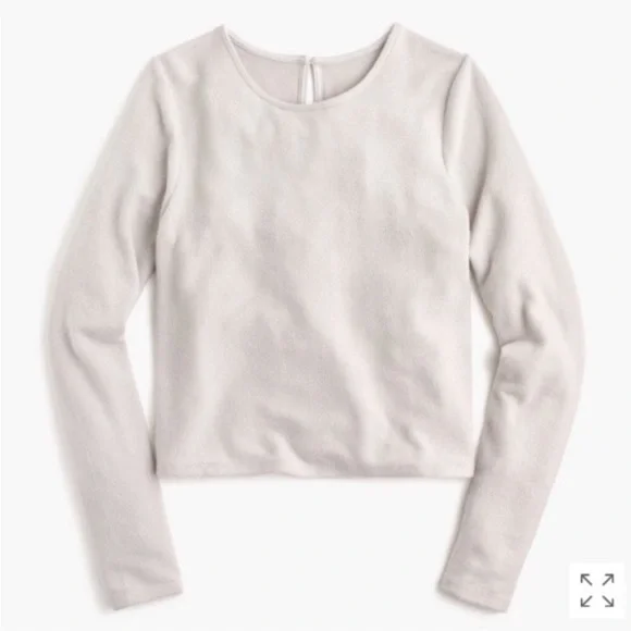 J.Crew Cropped long-sleeve T-shirt