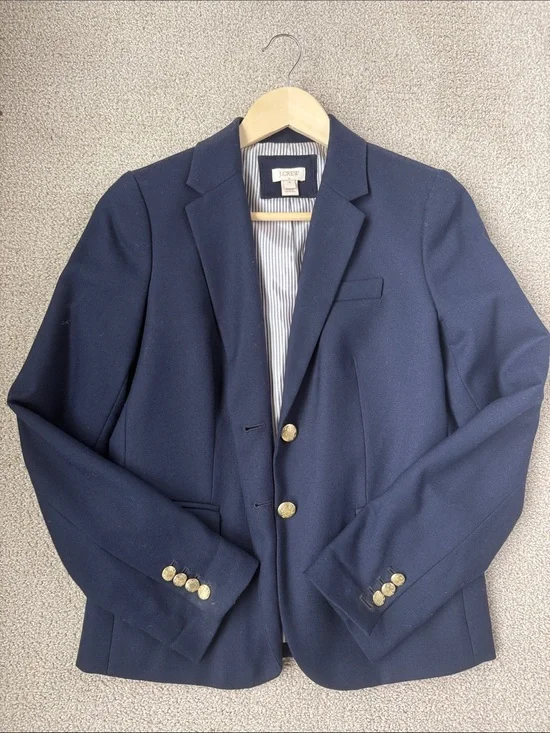 J. Crew Navy Blazer