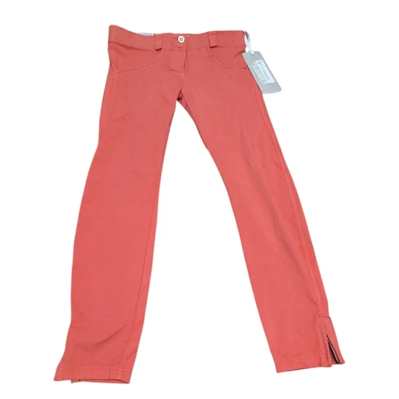 FREDDY Slounge Lab Coral Wr. Up Shaping 7/8 Skinny Women's Pants (Small) New