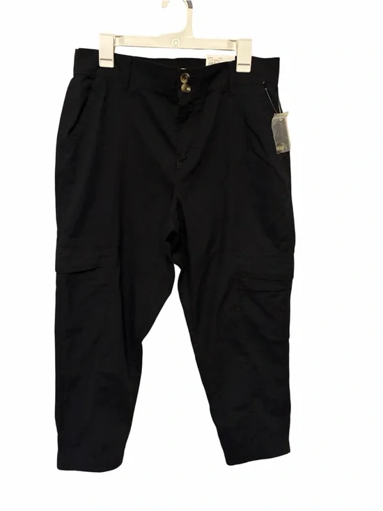 Sonoma Black Utility Capri Pants – Size 12 – NWT