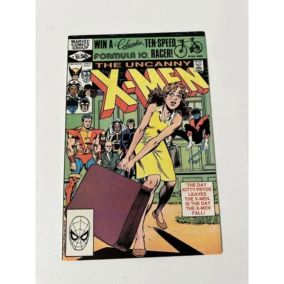 Vintage Uncanny X-Men #151 VF-NM (1981 Marvel) Kitty Pride‎ Leaves