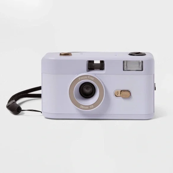 35mm Film Camera with Built-in Flash