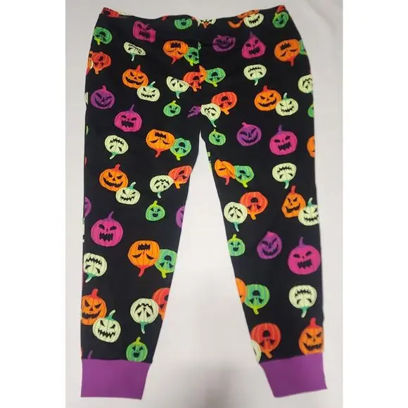Halloween pumpkin pajama pants 3X women's by Hyde and eek boutique