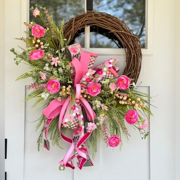 Pretty in Pink Wreath