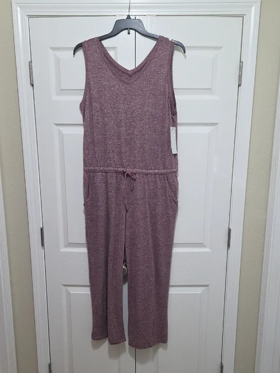 32 Degrees Mauve Sleeveless Jumpsuit