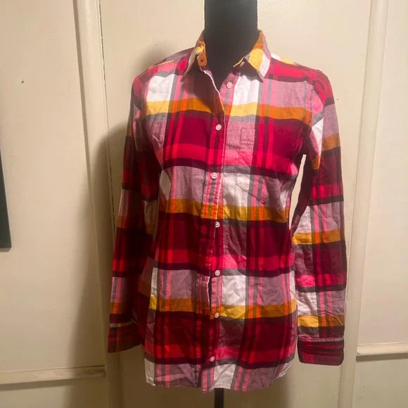 J. Crew classic long sleeve shirt size 0
