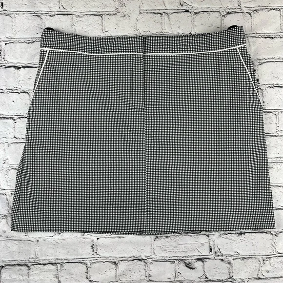 Izod Perform X Gingham Golf Skort 12
