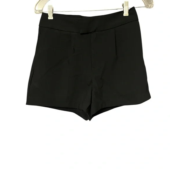 a new day Women's High Waist Black Shorts