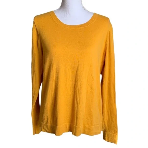 J. Crew 💯% Cotton Long Sleeve Sweater Size Large