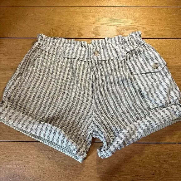 Free People One Hariet striped shorts small