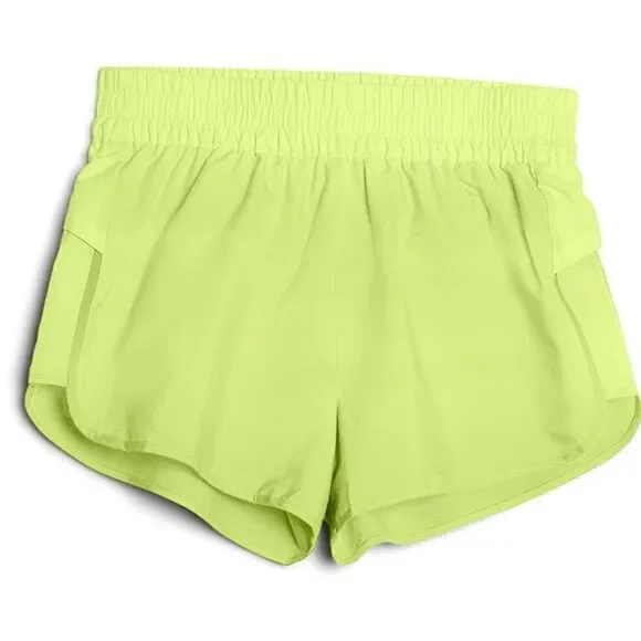 Peach Katsu Shorts - Electric Lime - XL