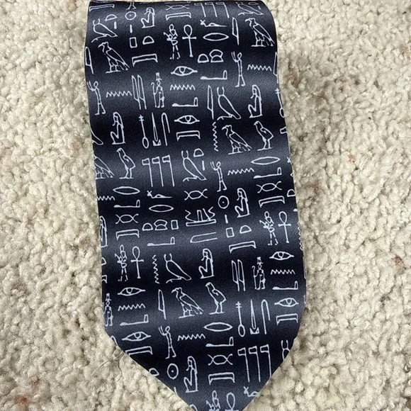GD Grateful Dead Neck Tie - King's Chamber Sixth Set 100% silk 4in Wide - 1996