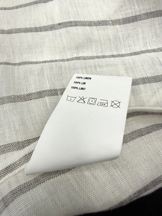 New CRATE & BARREL Linen Standard Pillowcase 20