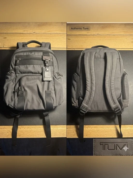Tumi Alpha Bravo Knox Mini Backpack - Anthracite