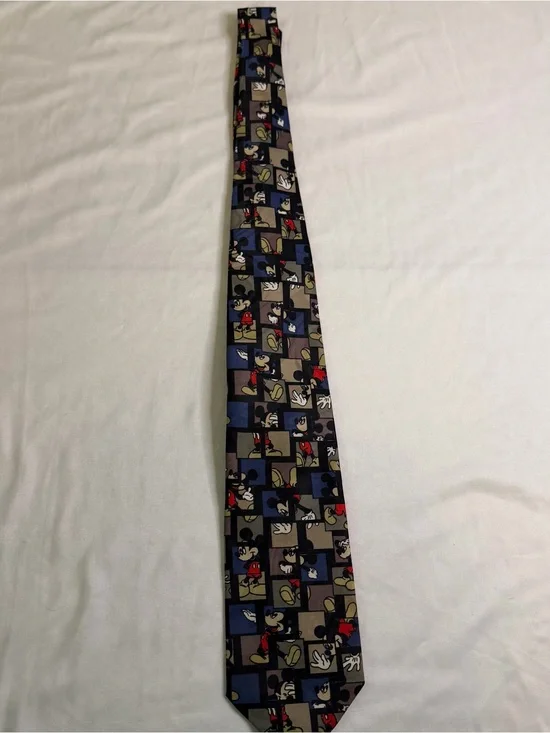 Vintage Mickey Unlimited Disney Mickey Mouse Necktie