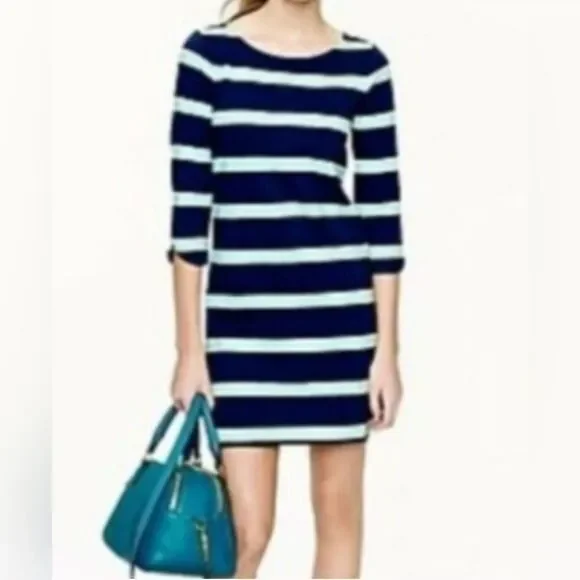 J.Crew cotton striped dress Size XS