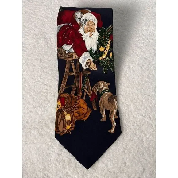 The Saturday Evening Post Vintage Christmas Tie