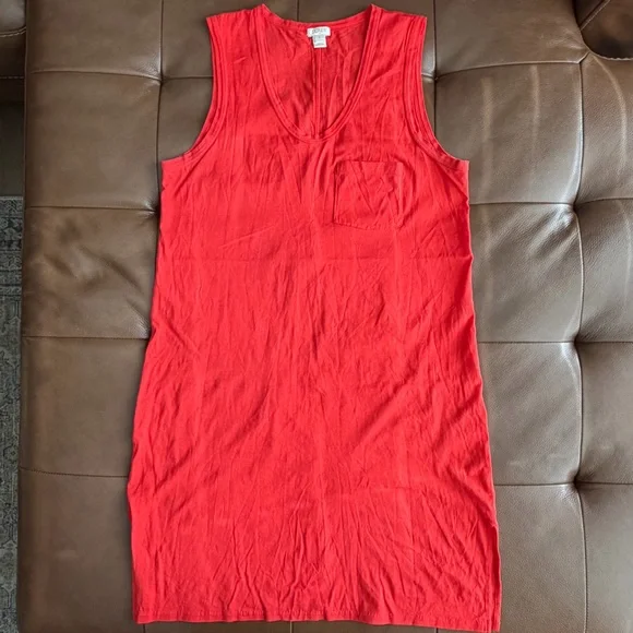 J. Crew Red Mini Dress