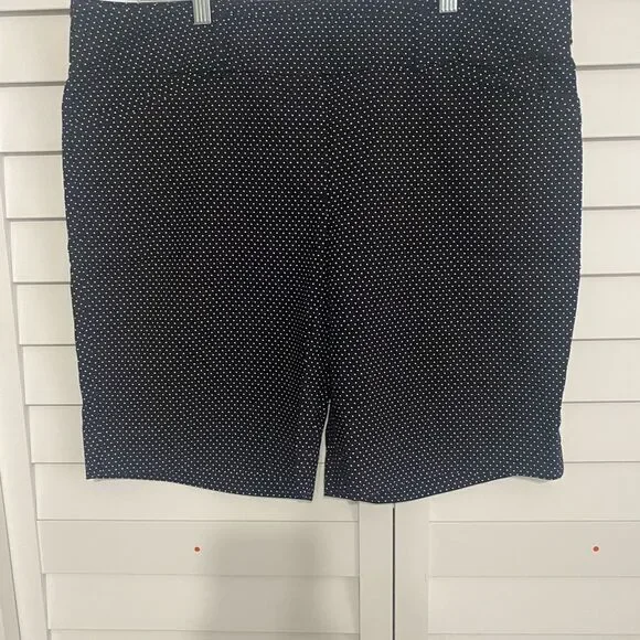 Women's Black Polka Dot Shorts