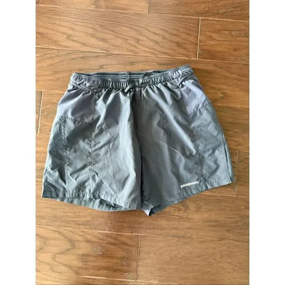 Patagonia Gray Strider Running Women’s Shorts Small