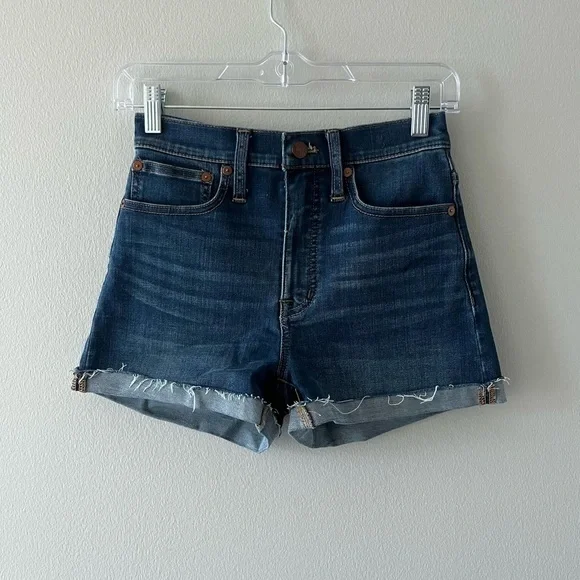 Madewell High Rise denim shorts