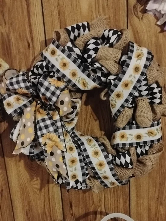 Beautiful Handmade Summer Wreath