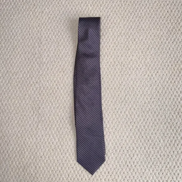 2/$30 Pronto Uomo Purple Printed tie